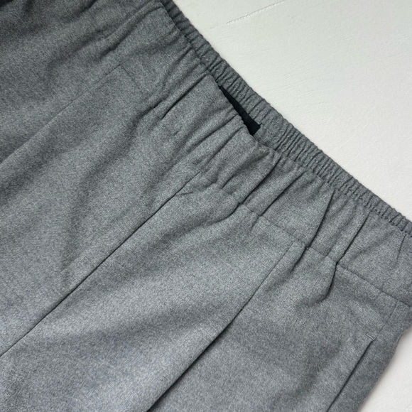 Ann Taylor Pull-On Pleated Wide Leg Pants - Picture 5 of 9